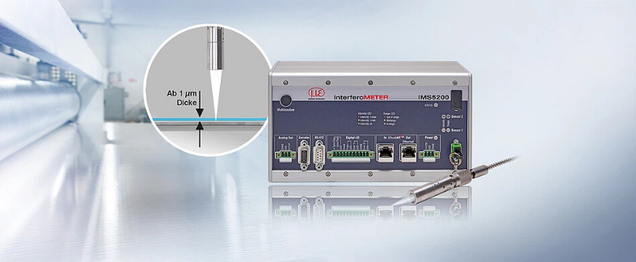 hochpäzises interferoMETER zur Vermessung dünner Schichten