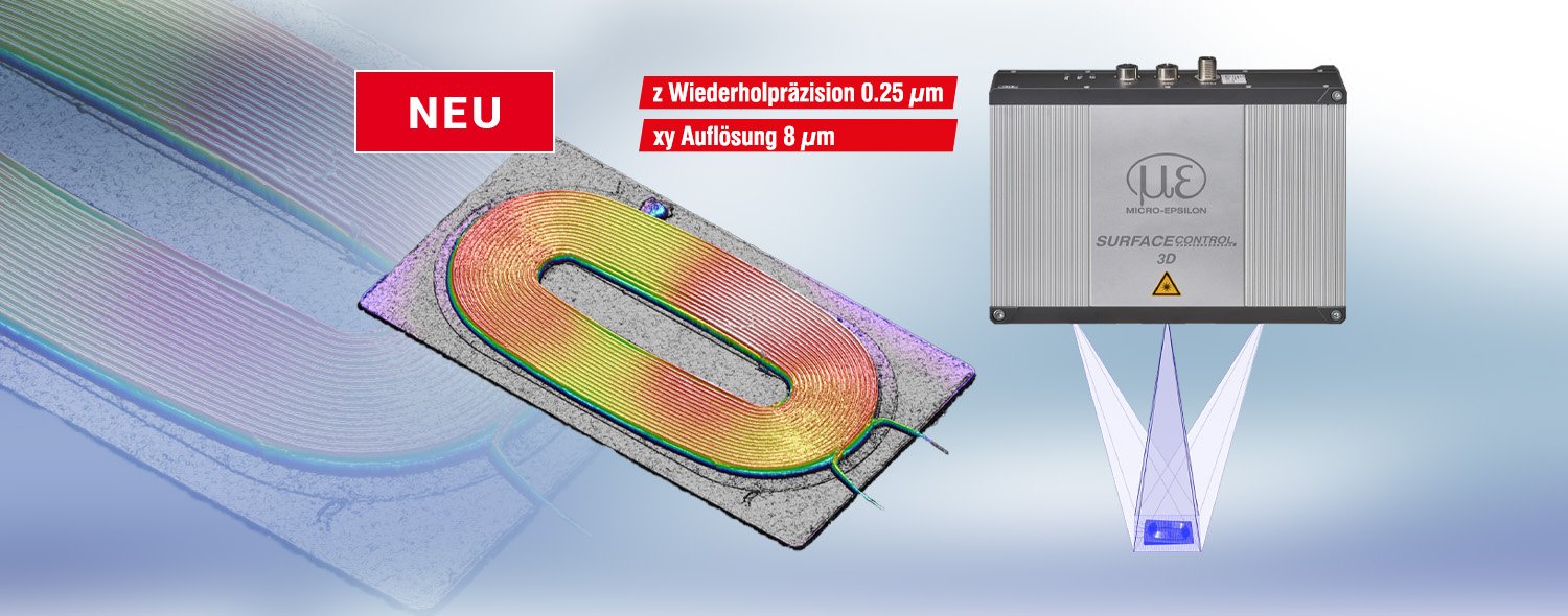 3D-Snapshotsensoren von MICRO-EPSILON
