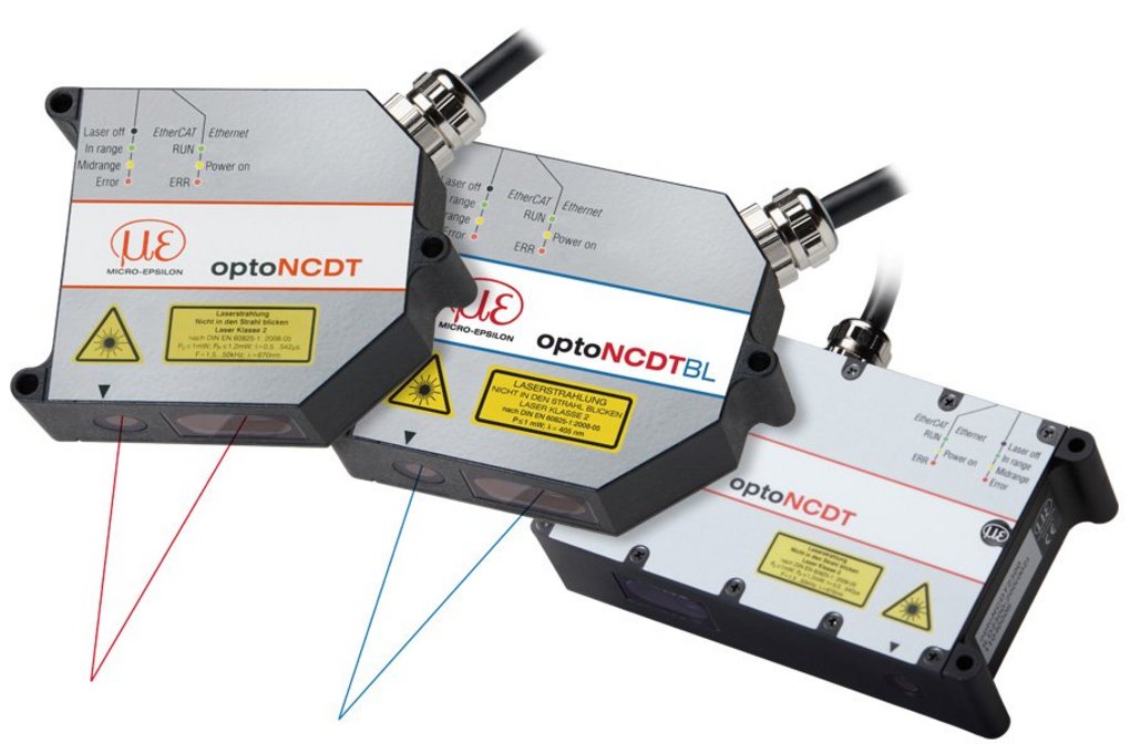 Highly dynamic laser sensor in the 50 kHz class. The top model of the optoNCDT sensors.